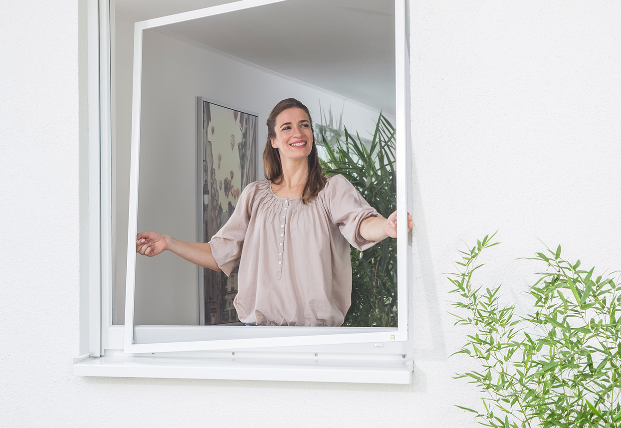 , Insektenschutz, Mückengitter, Spannrahmen, Fenster